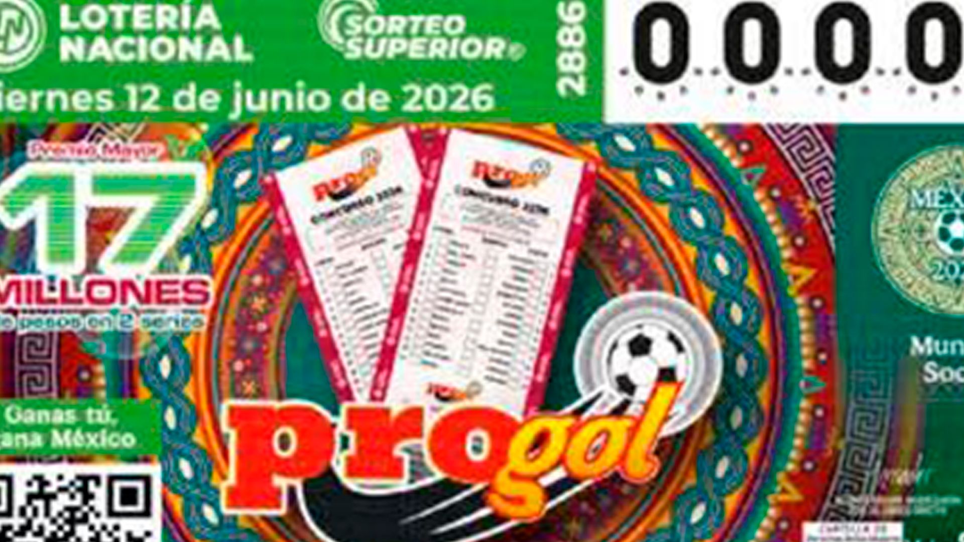 Cae en Coahuila Premio Mayor de la Lotería Nacional del Sorteo Superior 2886